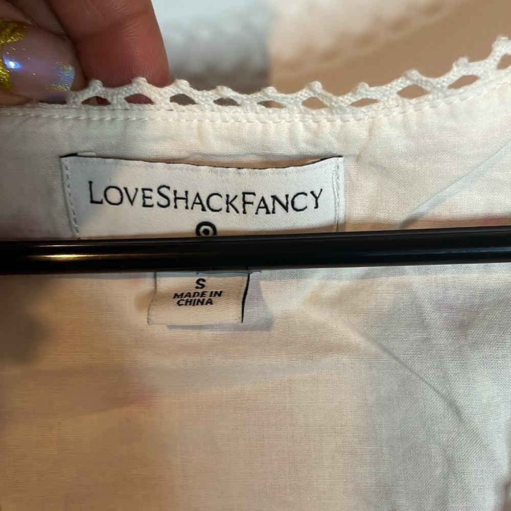 LoveShackFancy x Target Camille Floral Cottagecore Tiered dress - Picture 6 of 8